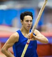  Моргунов Тимур,1996г.р.             Мастер спорта международного класса -                                                                  прыжок с шестом                                   Победитель первенств России,                                                      чемпион России2017г.,         участник первенства Европы 2015г(Италия) - 5м  Тренеры :Свистун В.В., Шалонников А.